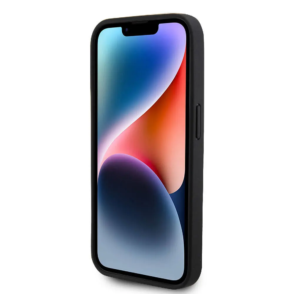 iPhone 15 Pro PU Pike Desenli Lisanslı Kılıf - Lacoste