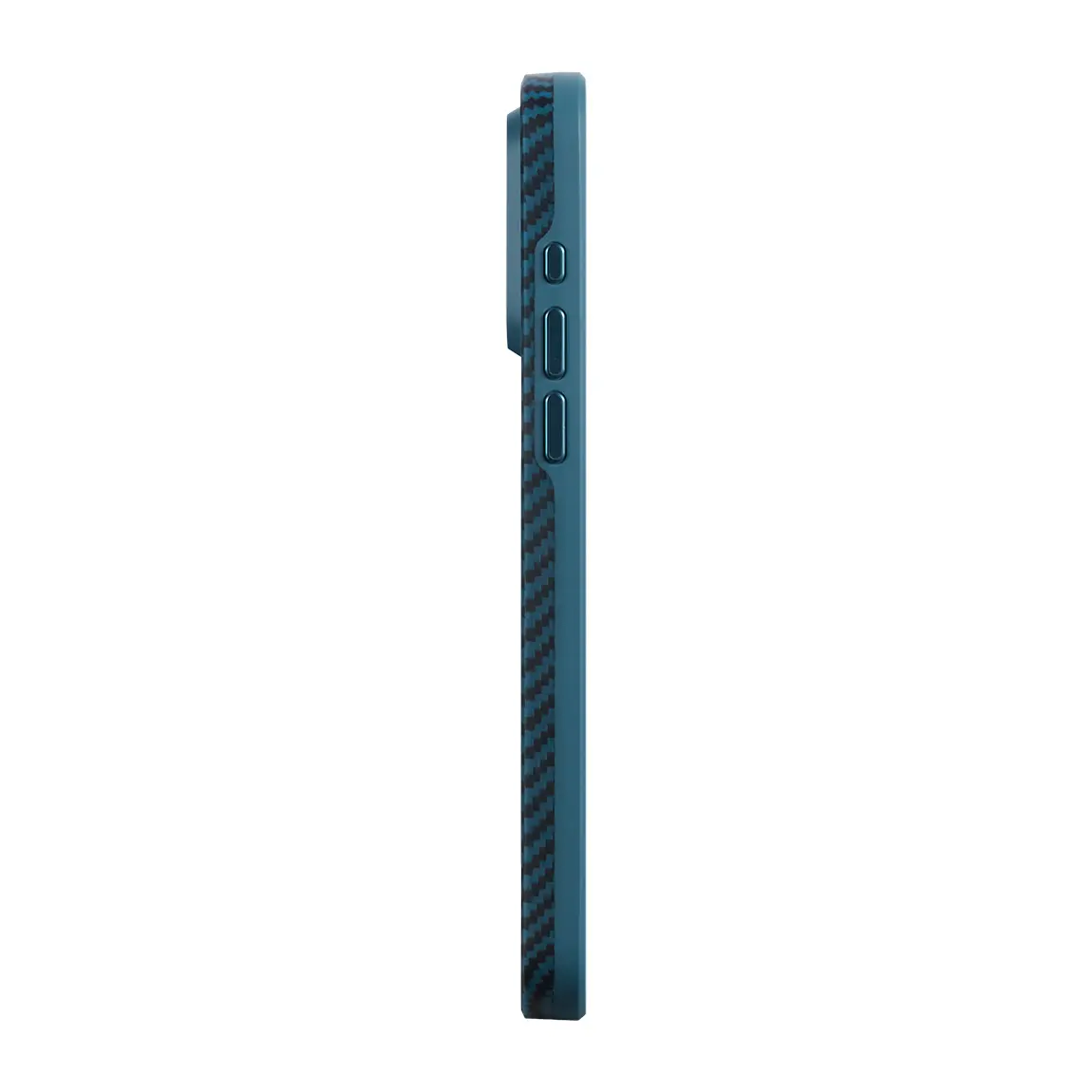 iPhone 15 Pro MagSafe Uyumlu Aramid Fiber Kılıf - Pitaka Military-Grade Classic