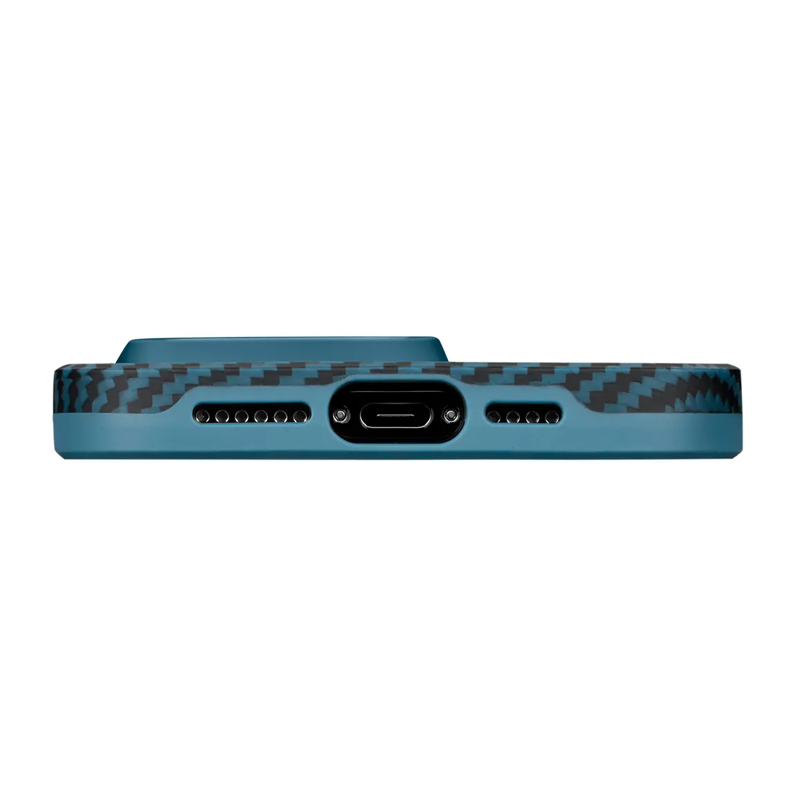 iPhone 15 Pro MagSafe Uyumlu Aramid Fiber Kılıf - Pitaka Military-Grade Classic