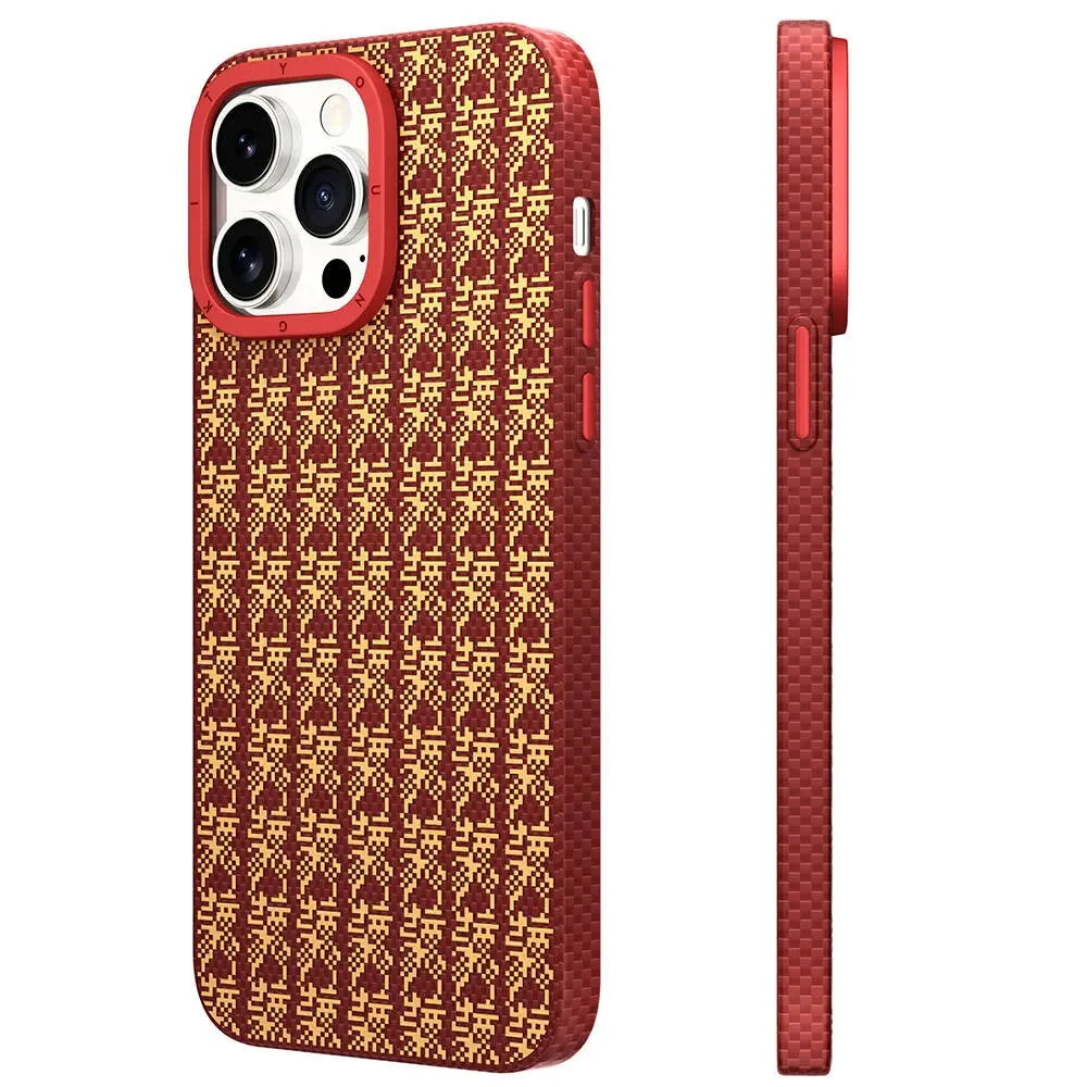 iPhone 15 Pro MagSafe Uyumlu Kılıf - Youngkit Auspicious Loong