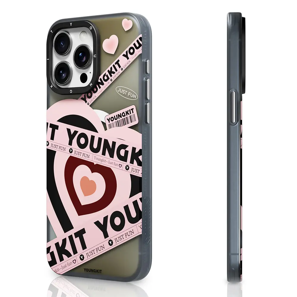 iPhone 15 Pro MagSafe Uyumlu Çift Katmanlı Kılıf - Youngkit Flipped