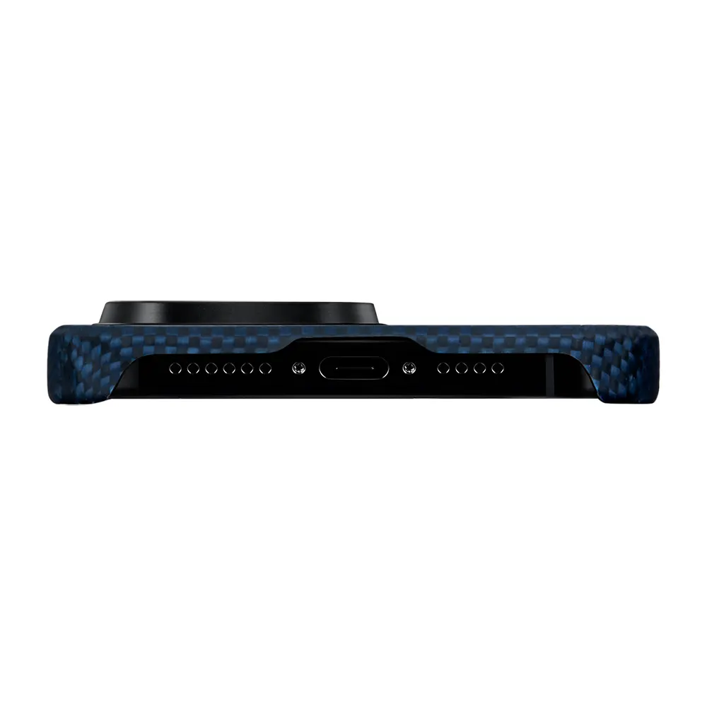 iPhone 15 Pro MagSafe Uyumlu Aramid Fiber Kılıf - Pitaka Starpeak