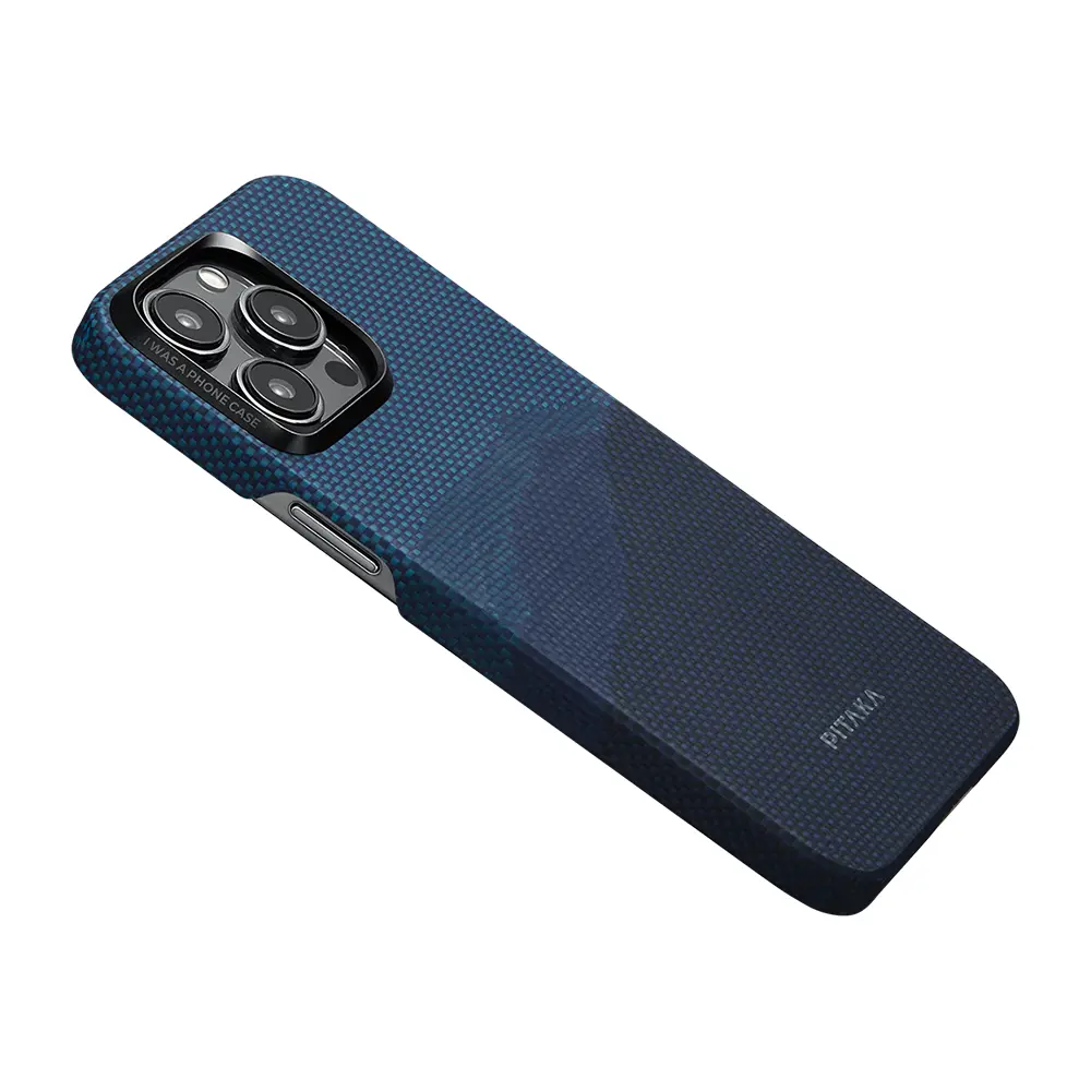 iPhone 15 Pro MagSafe Uyumlu Aramid Fiber Kılıf - Pitaka Starpeak