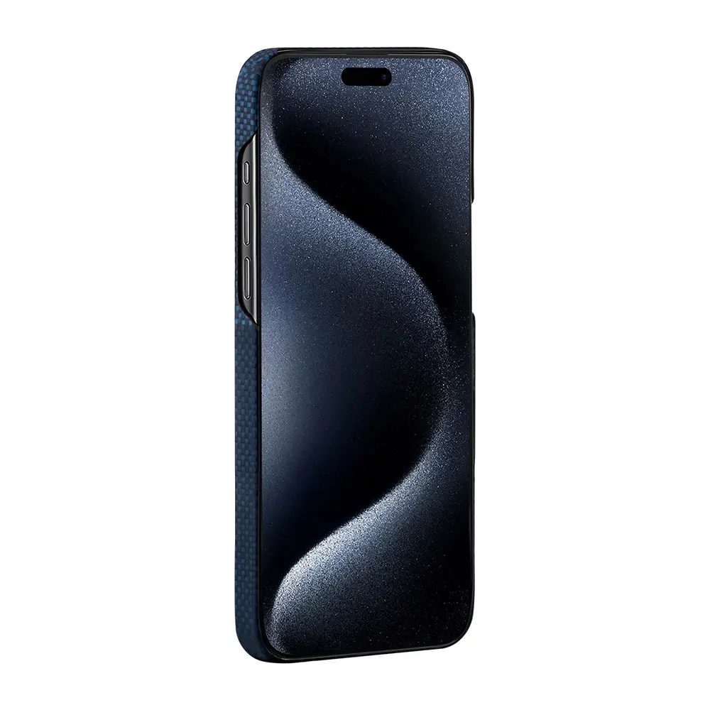 iPhone 15 Pro MagSafe Uyumlu Aramid Fiber Kılıf - Pitaka Starpeak