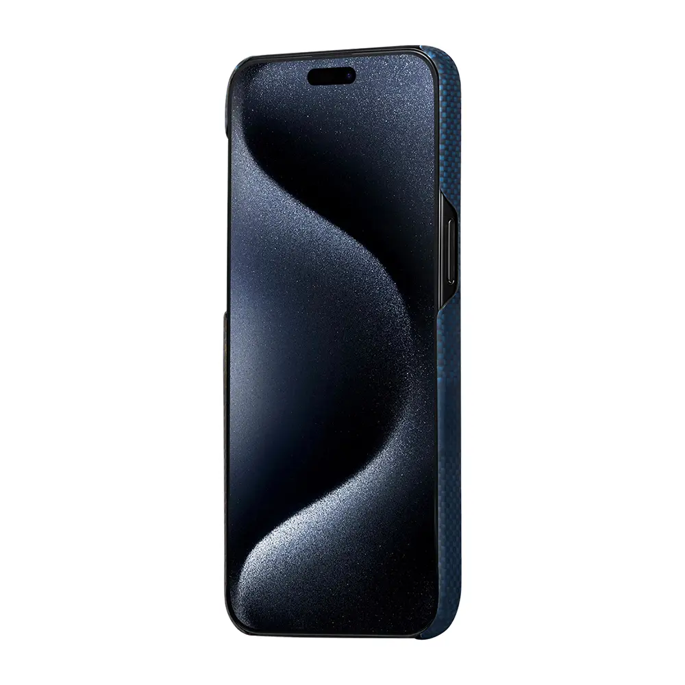 iPhone 15 Pro MagSafe Uyumlu Aramid Fiber Kılıf - Pitaka Starpeak