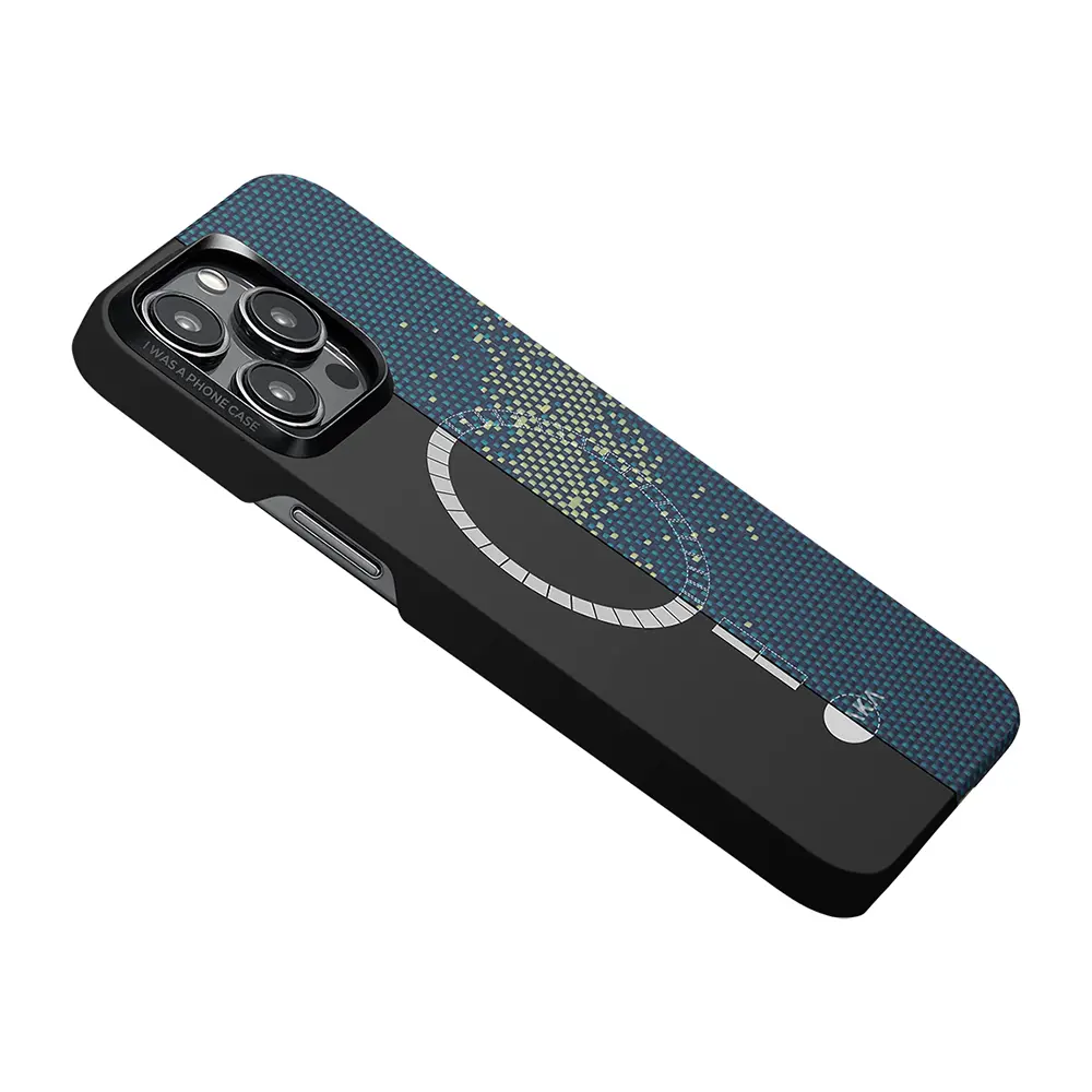 iPhone 15 Pro MagSafe Uyumlu Aramid Fiber Kılıf - Pitaka Starpeak