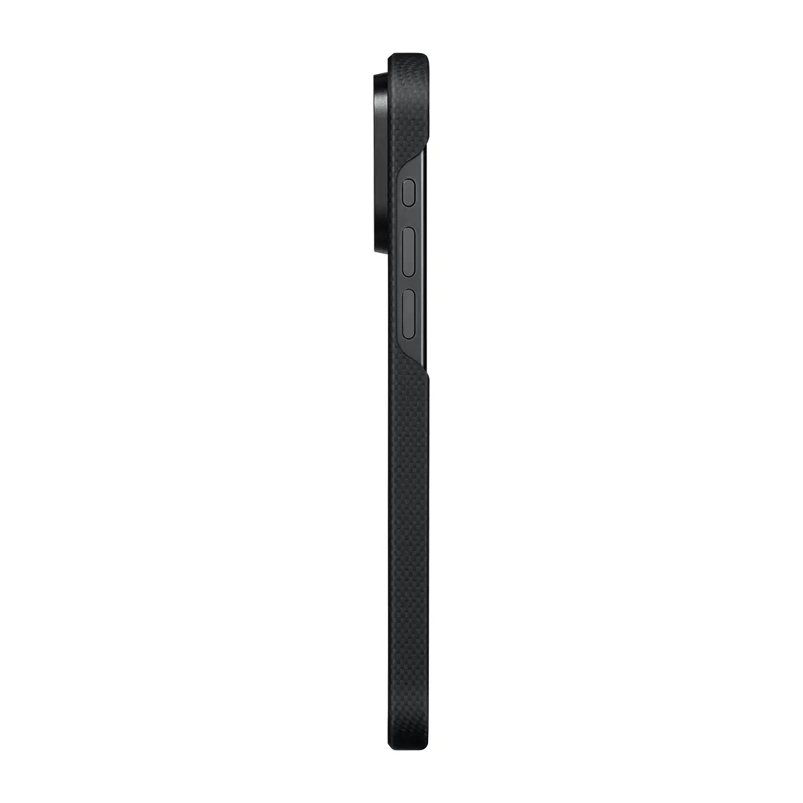 iPhone 15 Pro MagSafe Uyumlu Aramid Fiber Kılıf - Pitaka Tactile Woven Break The Line