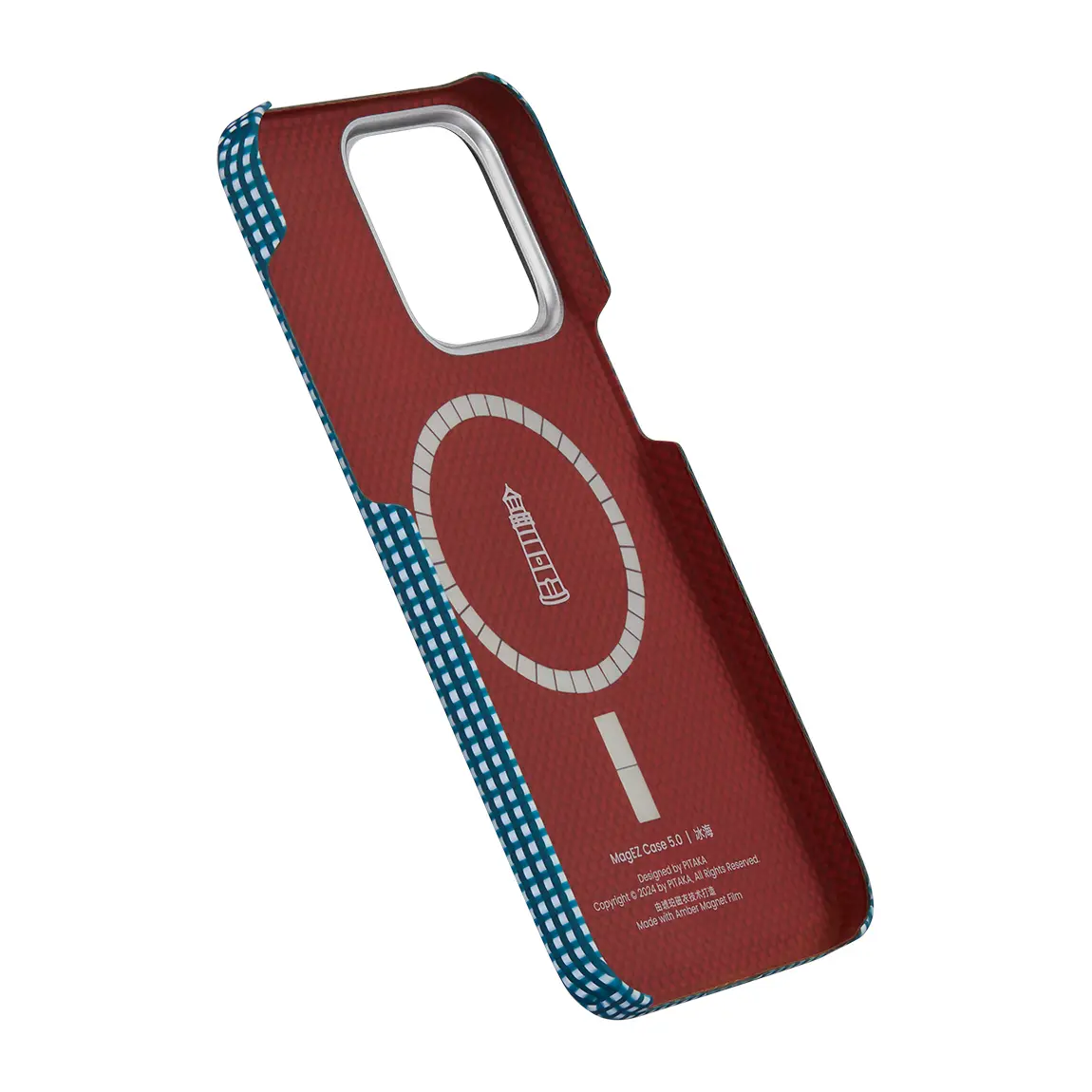 iPhone 15 Pro MagSafe Uyumlu Aramid Fiber Kılıf - Pitaka Classic