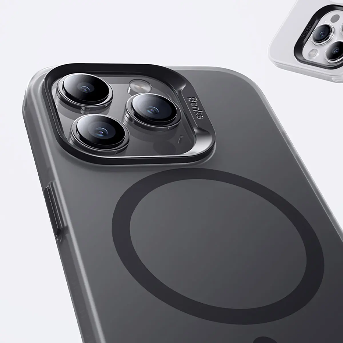 iPhone 15 Pro MagSafe Uyumlu Şeffaf Kılıf - Benks Lucid Armor