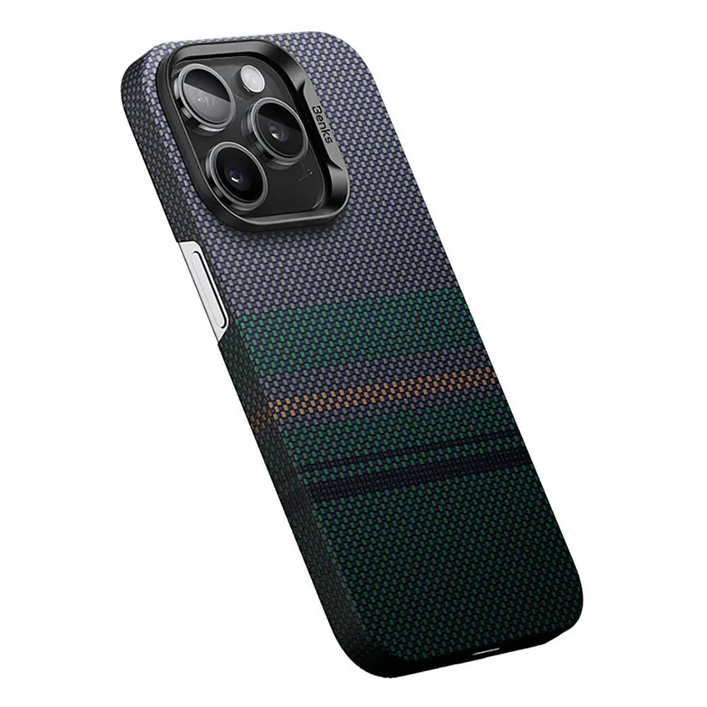 iPhone 15 Pro MagSafe Uyumlu Kevlar Kılıf - Benks Aurora ArmorAir