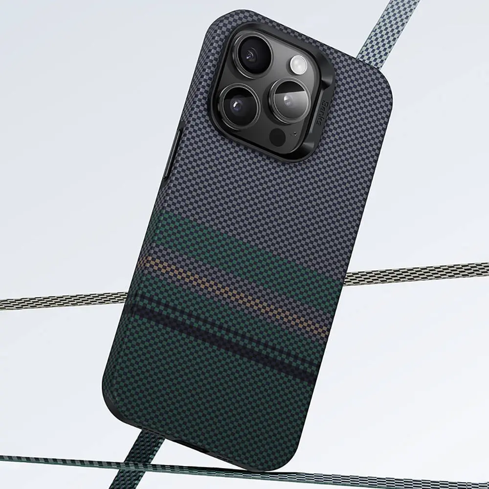 iPhone 15 Pro MagSafe Uyumlu Kevlar Kılıf - Benks Aurora ArmorPro