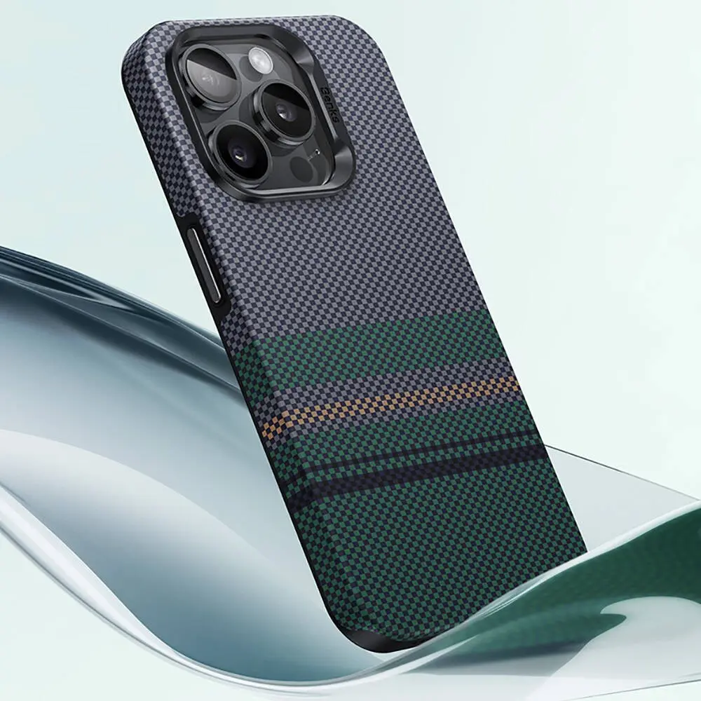 iPhone 15 Pro MagSafe Uyumlu Kevlar Kılıf - Benks Aurora ArmorPro