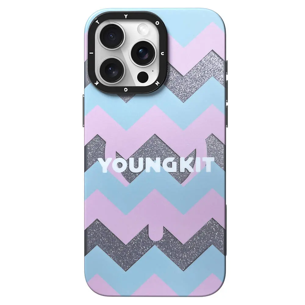 iPhone 15 Pro MagSafe Uyumlu Kılıf - Youngkit Star Dazzle