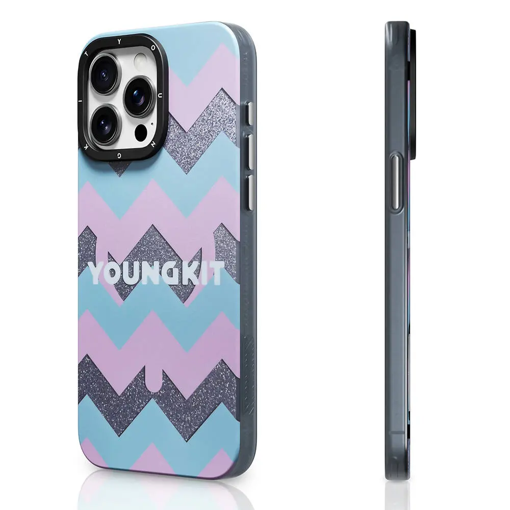iPhone 15 Pro MagSafe Uyumlu Kılıf - Youngkit Star Dazzle