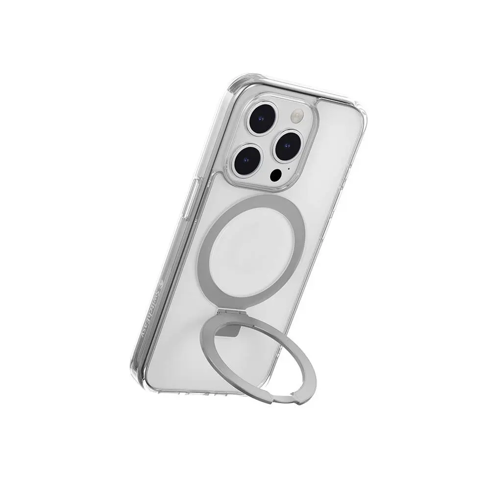 iPhone 15 Pro MagSafe Uyumlu Yüzük Standlı Kılıf - Switcheasy Magstand-M
