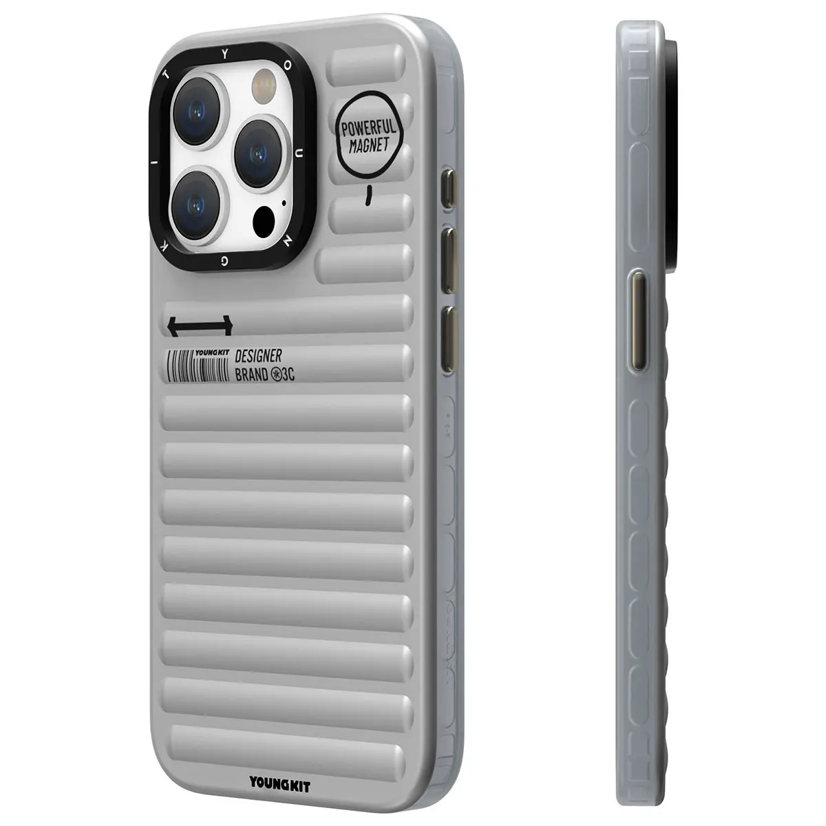 iPhone 15 Pro Mat Renkli Kılıf - YoungKit Original Serisi