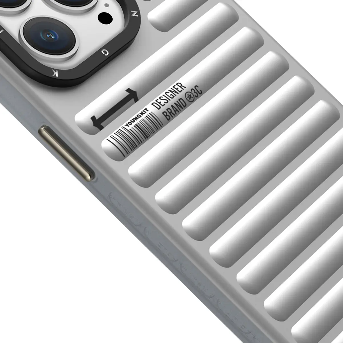 iPhone 15 Pro Mat Renkli Kılıf - YoungKit Original Serisi