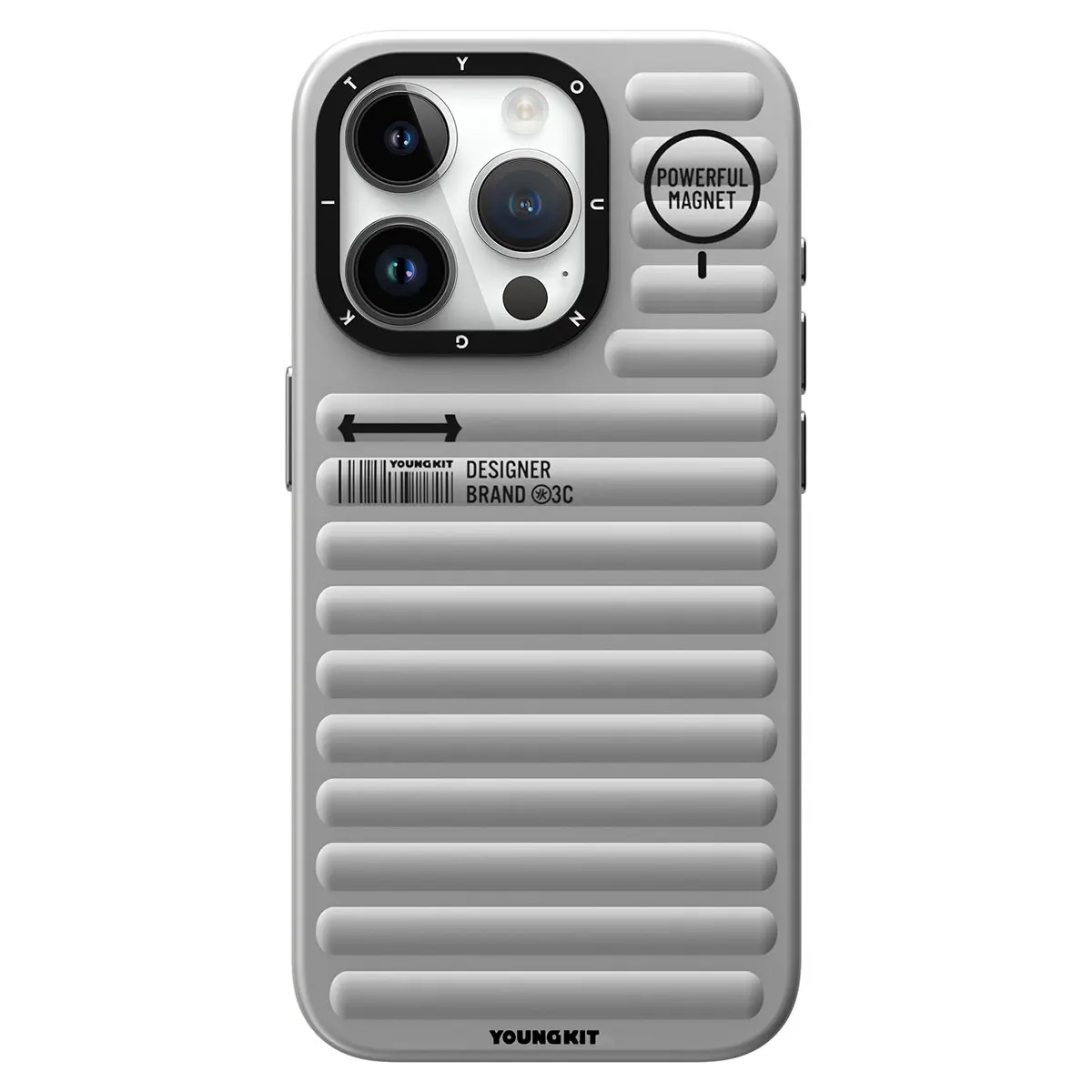 iPhone 15 Pro Mat Renkli Kılıf - YoungKit Original Serisi