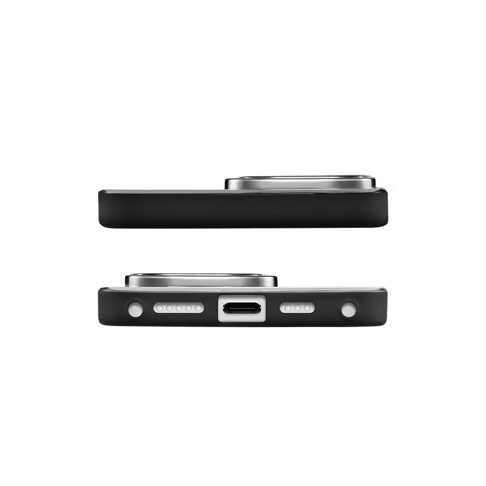 iPhone 15 Pro Parlak Arka Yüzeyli Kapitone Kılıf - Pynana Metal Diamond