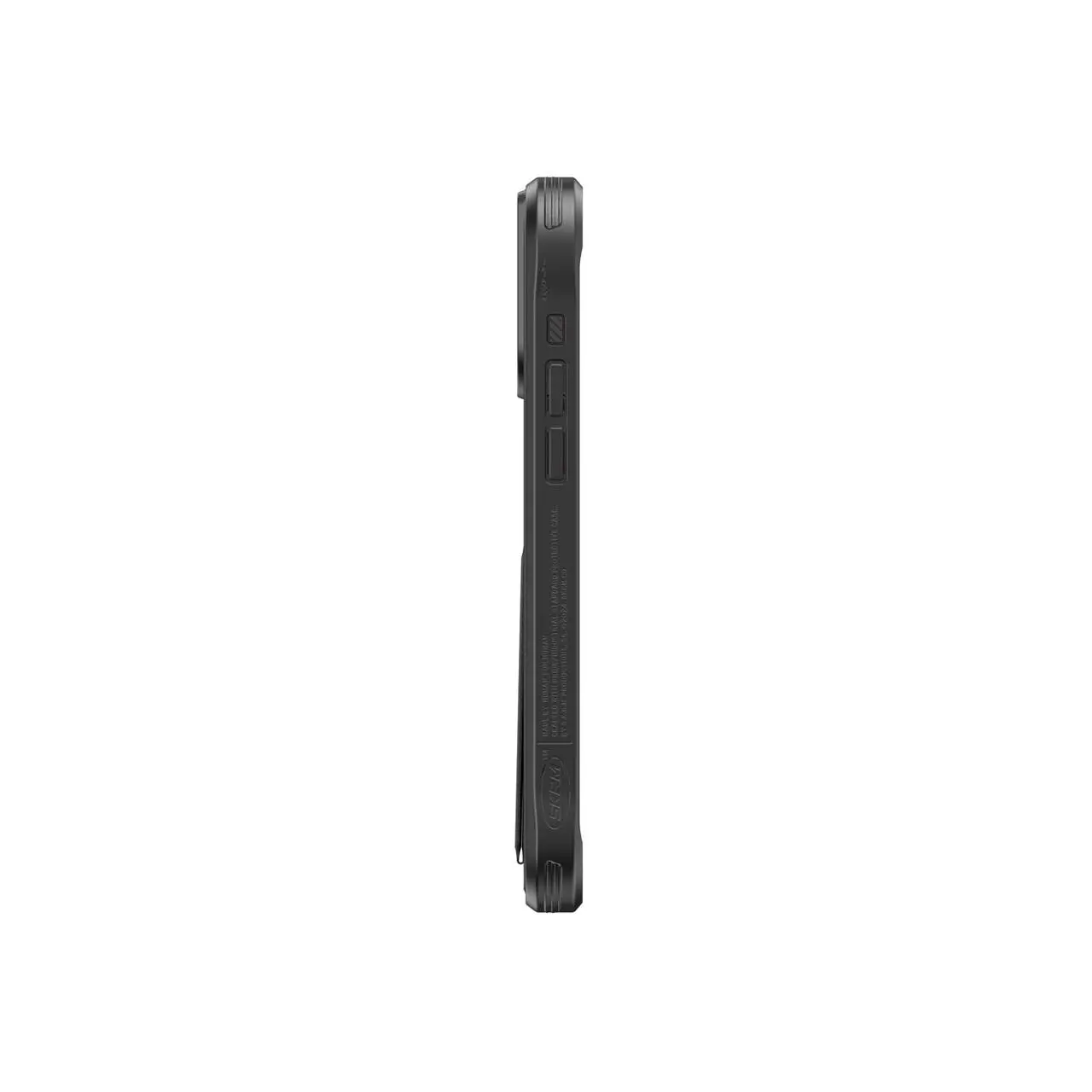 iPhone 15 Pro Standlı Deri Görünümlü Kılıf - Skinarma Kira Kobai