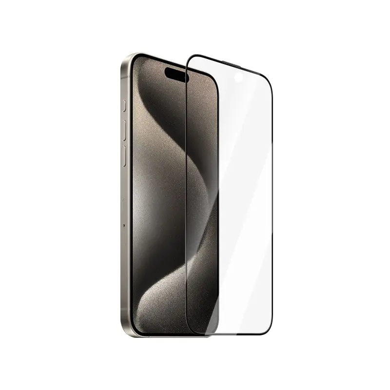 iPhone 15 Pro Max 0.15mm HD Cam Ekran Koruyucu - CaseWorld Ultra-Thin