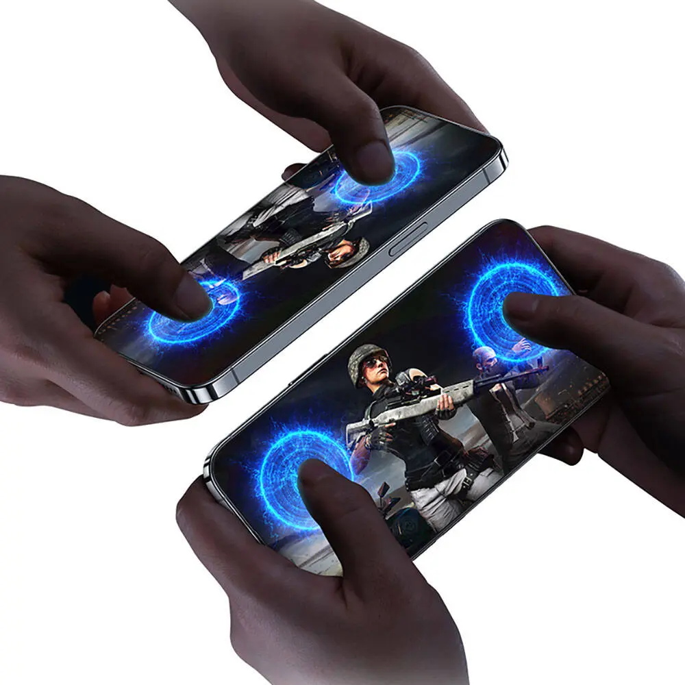 iPhone 15 Pro Max Gaming Ekran Koruyucu, Toz Önleyici Cam - Benks