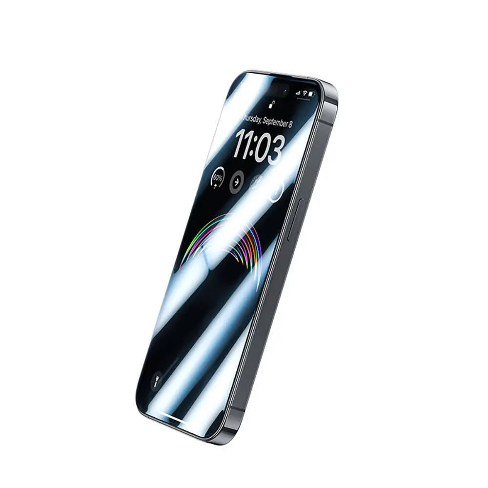 iPhone 15 Pro Max Gaming Ekran Koruyucu, Toz Önleyici Cam - Benks