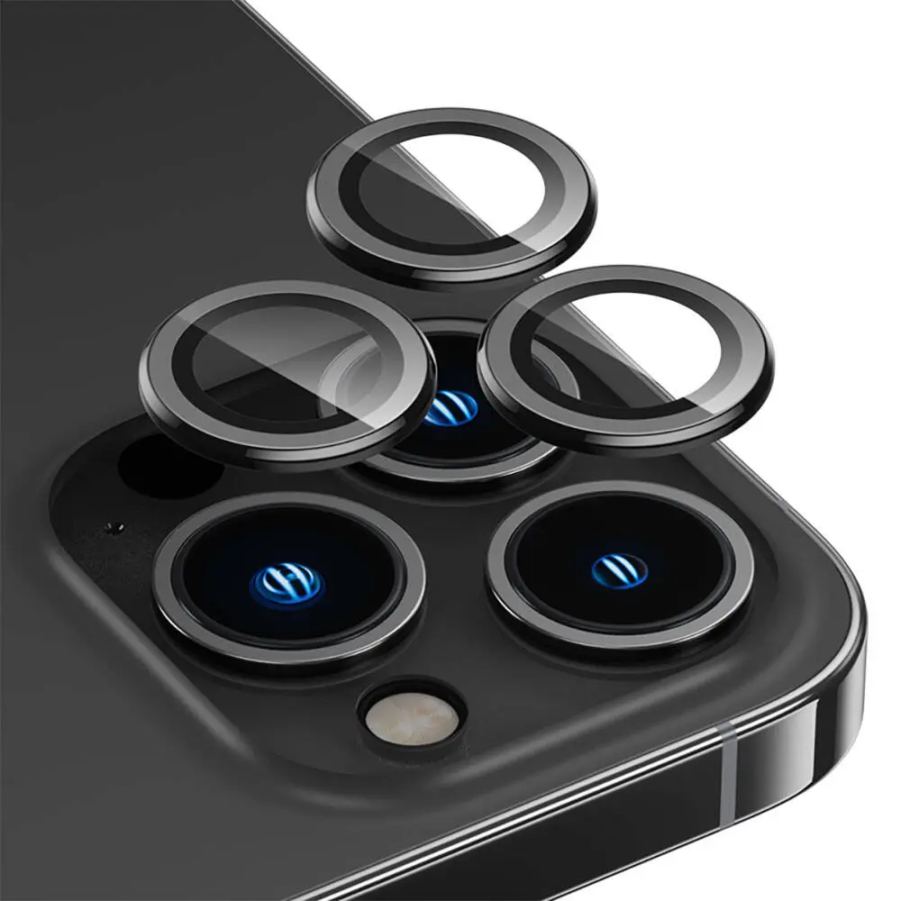 iPhone 15 Pro Max Safir Kaplama Kamera Lens Koruyucu - Benks DR