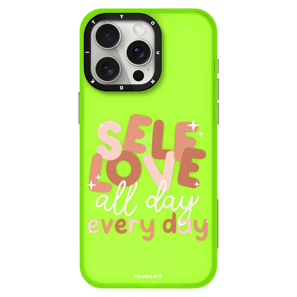 iPhone 15 Pro Max Tasarımlı Kılıf - Youngkit Sweet Language