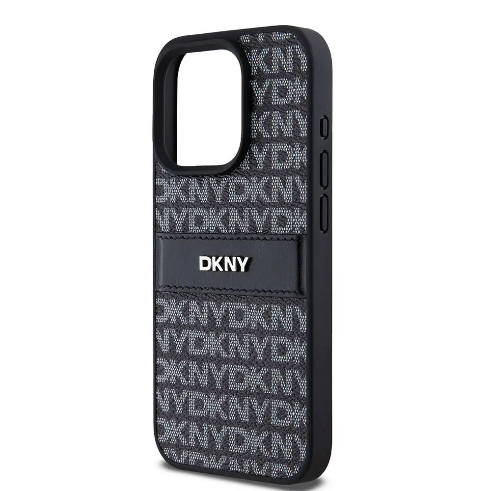 iPhone 15 Pro Max Kılıf, 3D Yazılı Desenli - DKNY Lisanslı