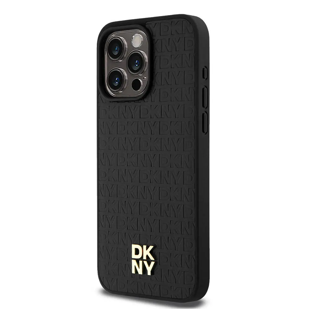 iPhone 15 Pro Max MagSafe Uyumlu Kılıf - DKNY Repeat Pattern