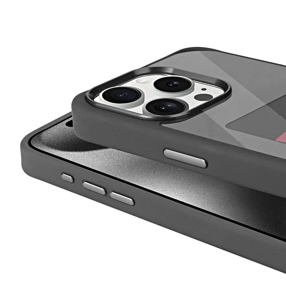 iPhone 15 Pro Max NFC Akıllı Kılıf, Ekranı Yansıtan Kapak - Zore
