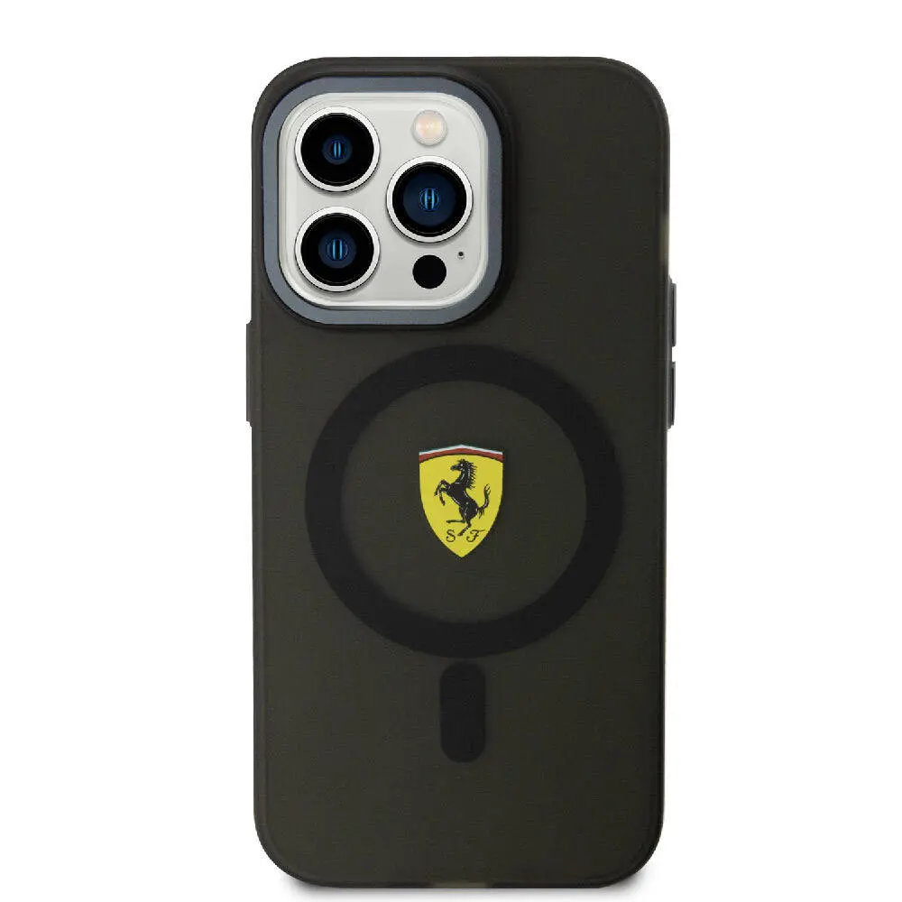 iPhone 15 Pro Max MagSafe Uyumlu Kılıf - Ferrari Kontrast Bumper