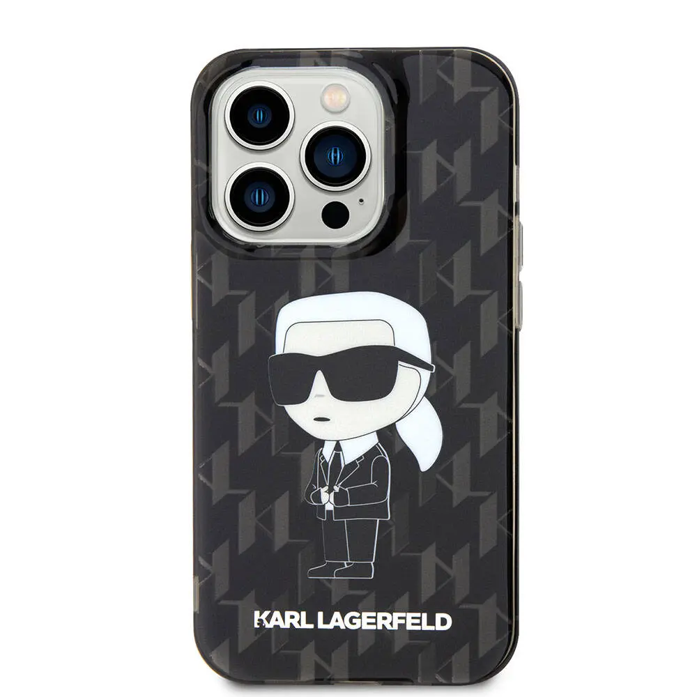 iPhone 15 Pro Max Kılıf, IML İkonik Monogram - Karl Lagerfeld