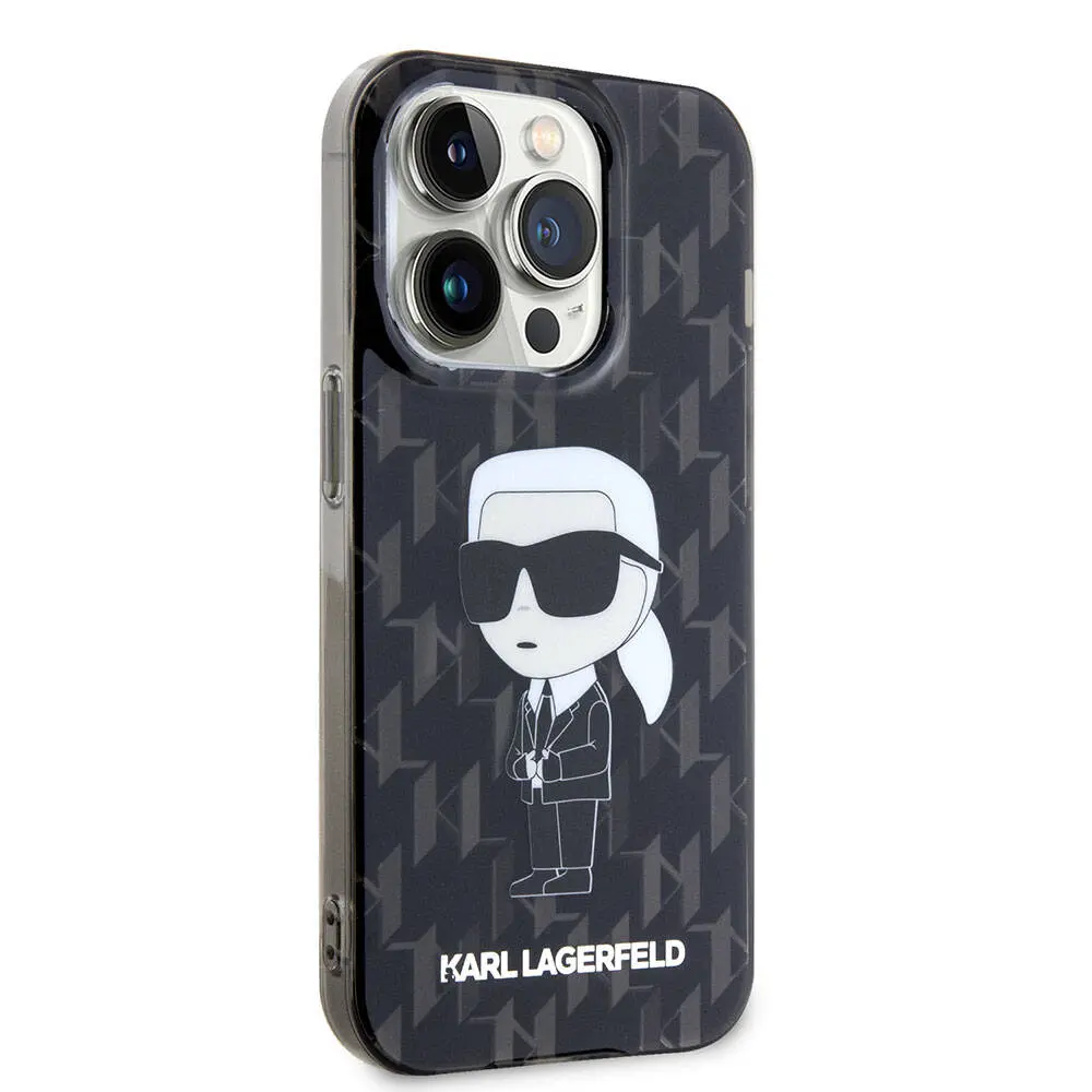 iPhone 15 Pro Max Kılıf, IML İkonik Monogram - Karl Lagerfeld
