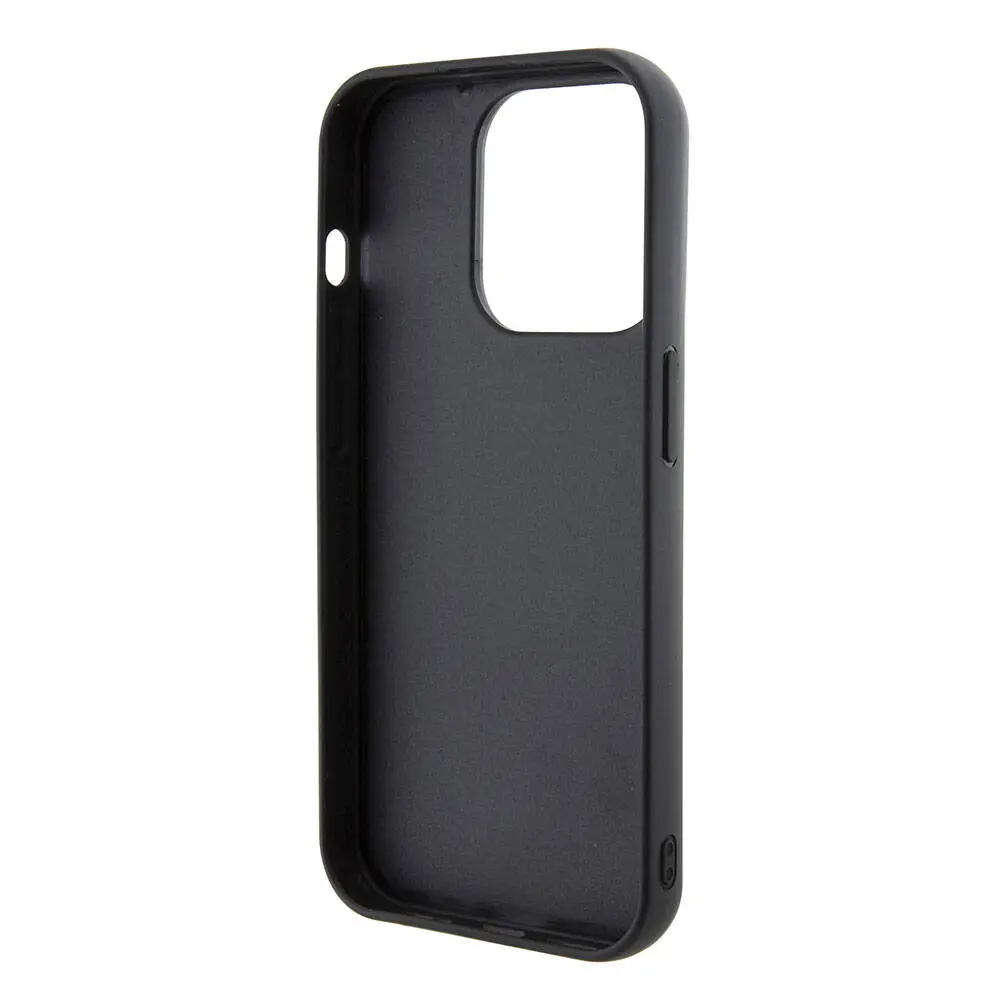 iPhone 15 Pro Max Kılıf, Fixed Glitter Metal Logo - Karl Lagerfeld