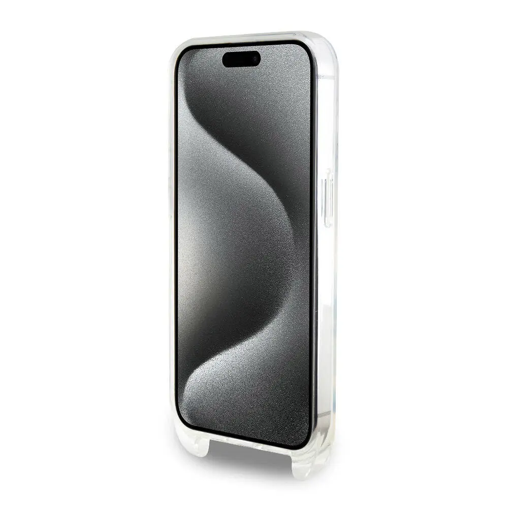 iPhone 15 Pro Max Boyun Askılı Choupette İkonik Kılıf - Karl Lagerfeld