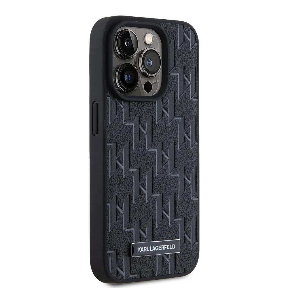 iPhone 15 Pro Max MagSafe Uyumlu Kılıf - Karl Lagerfeld KL Hot Stamp