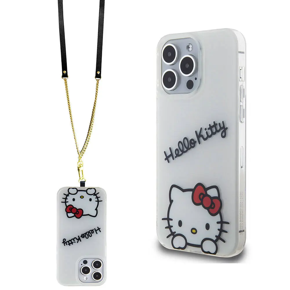 iPhone 15 Pro Max Askılı Hello Kitty Lisanslı Kılıf - Daydreaming