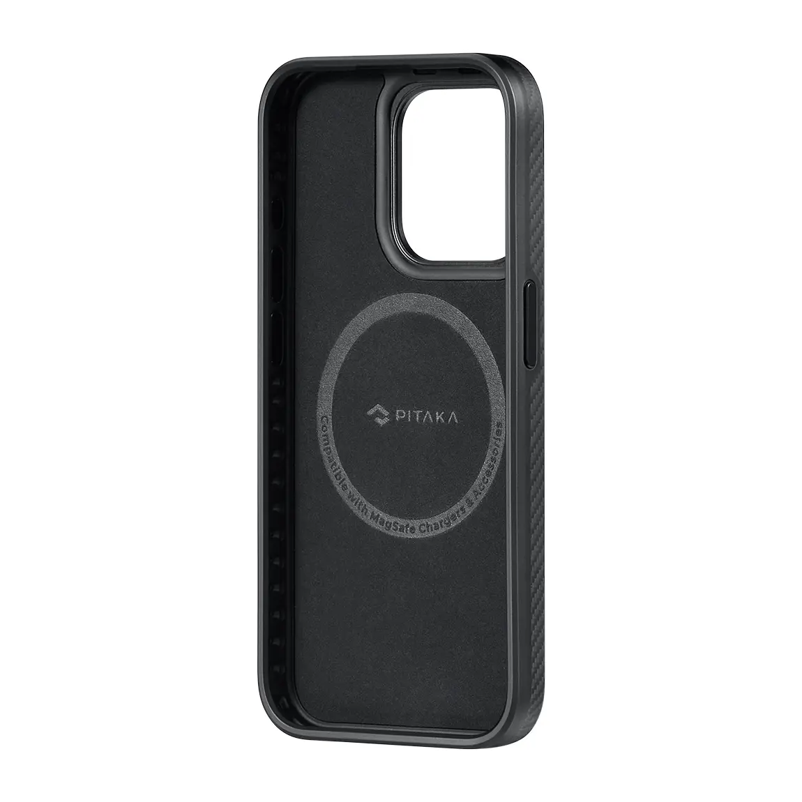 iPhone 15 Pro Max MagSafe Uyumlu Aramid Fiber Kılıf - Pitaka Classic