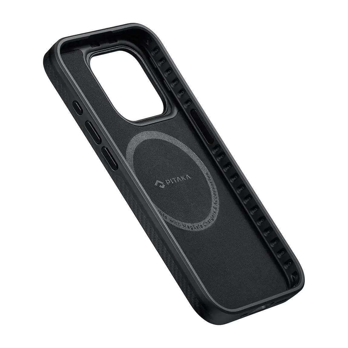 iPhone 15 Pro Max MagSafe Uyumlu Aramid Fiber Kılıf - Pitaka Classic