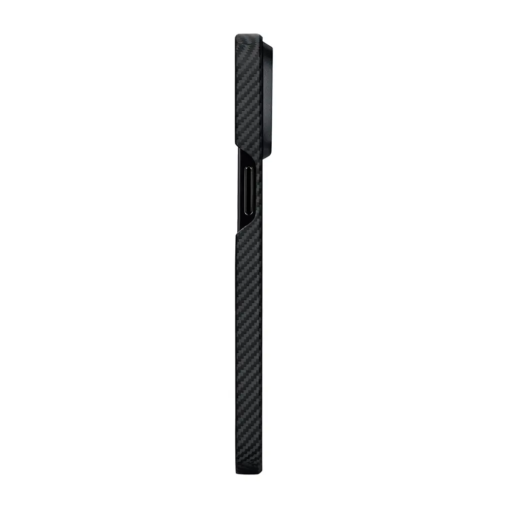 iPhone 15 Pro Max MagSafe Uyumlu Aramid Fiber Kılıf - Pitaka Tactile Woven Orchestra Rhapsody