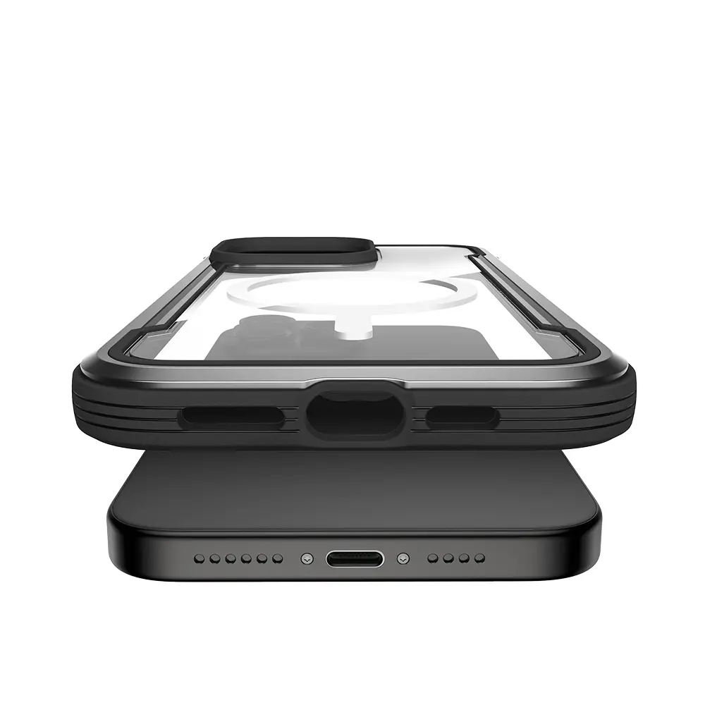 iPhone 15 Pro Max MagSafe Uyumlu Şeffaf Kılıf - Raptic Shield