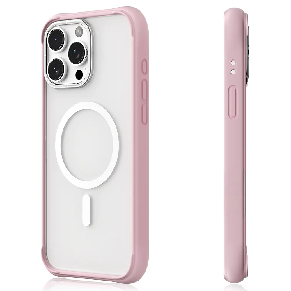 iPhone 15 Pro Max MagSafe Uyumlu Şeffaf Kılıf - Youngkit Dynamic 2