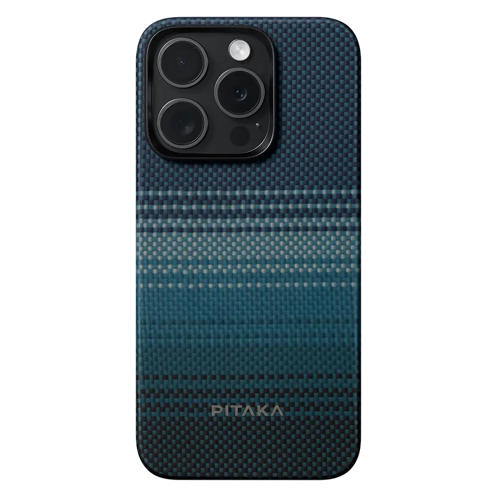 iPhone 15 Pro Max MagSafe Uyumlu Aramid Fiber Kılıf - Pitaka Moonrise