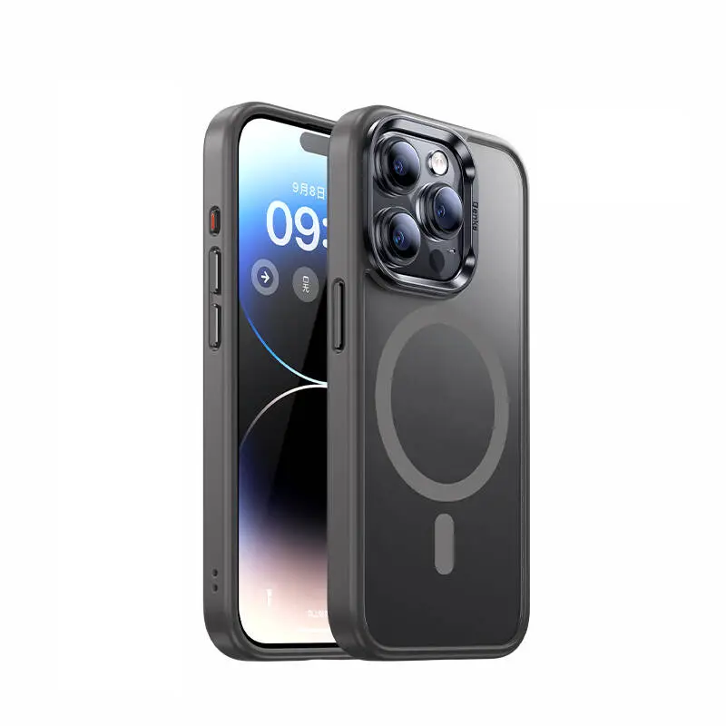 iPhone 15 Pro Max MagSafe Uyumlu Silikon Kılıf - Benks Mist Protective