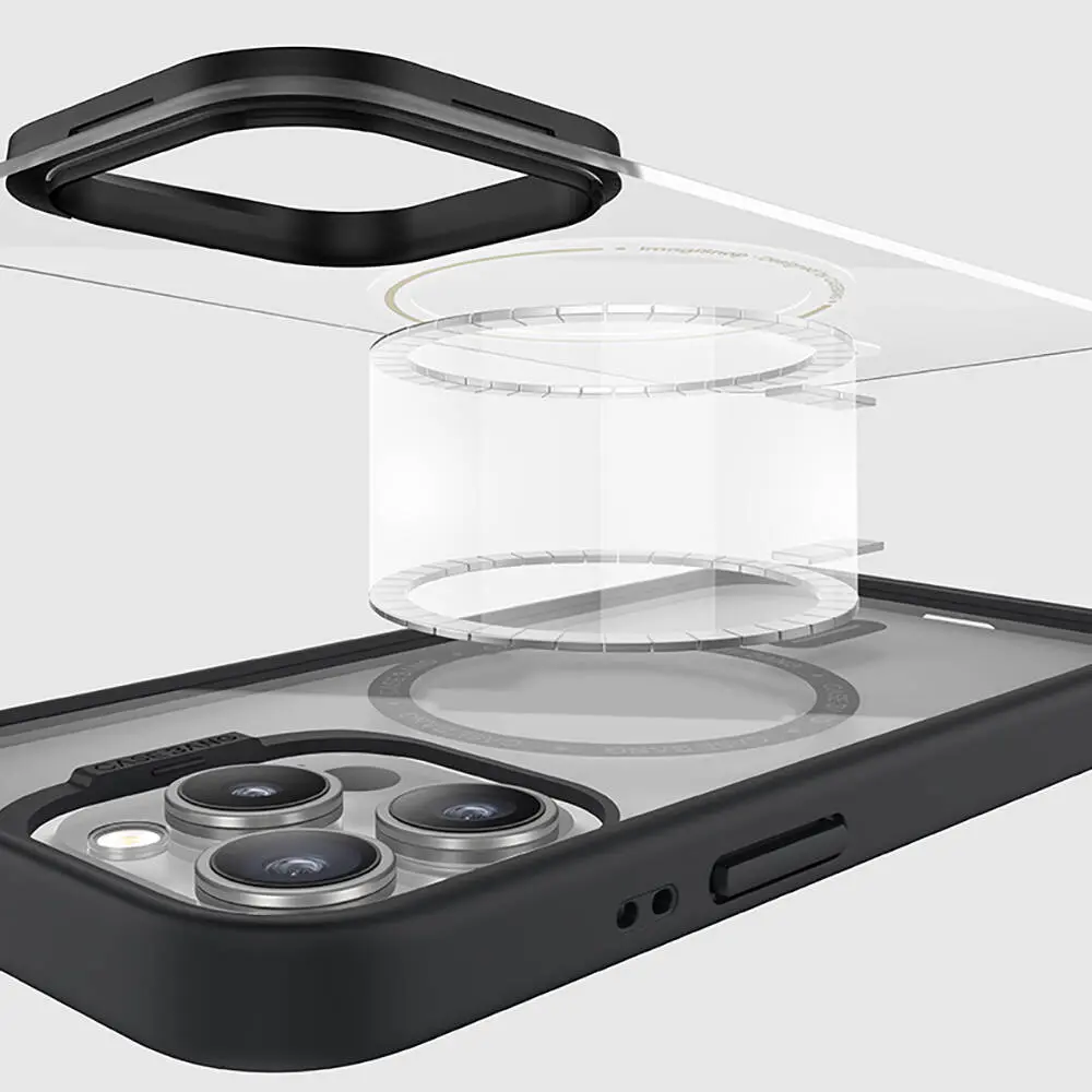 iPhone 15 Pro Max MagSafe Uyumlu Kılıf Çerçevesi - Casebang Body Frame