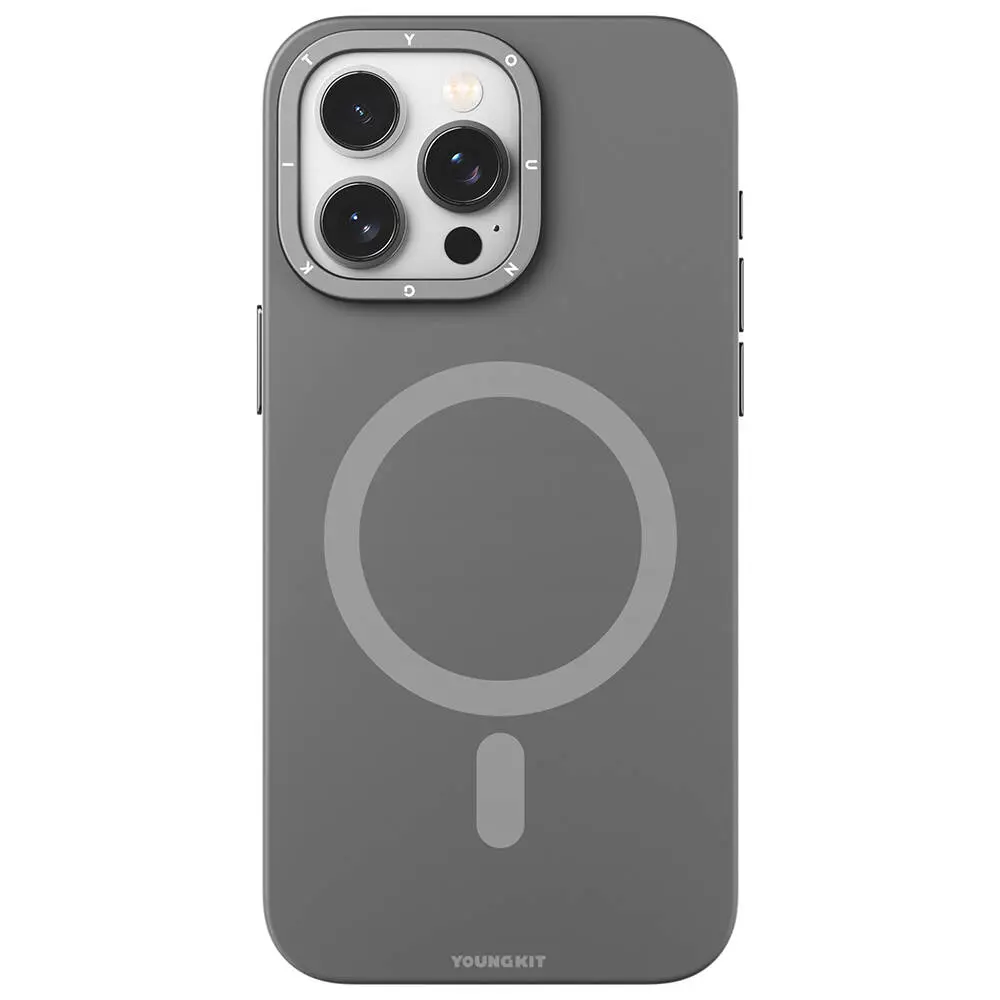 iPhone 15 Pro Max MagSafe Uyumlu Mat Kılıf - Youngkit Velvet