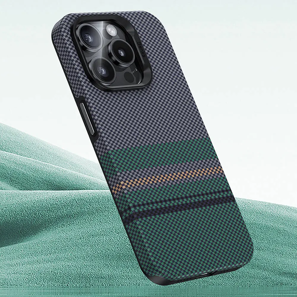 iPhone 15 Pro Max MagSafe Uyumlu Kevlar Kılıf - Benks Aurora ArmorPro
