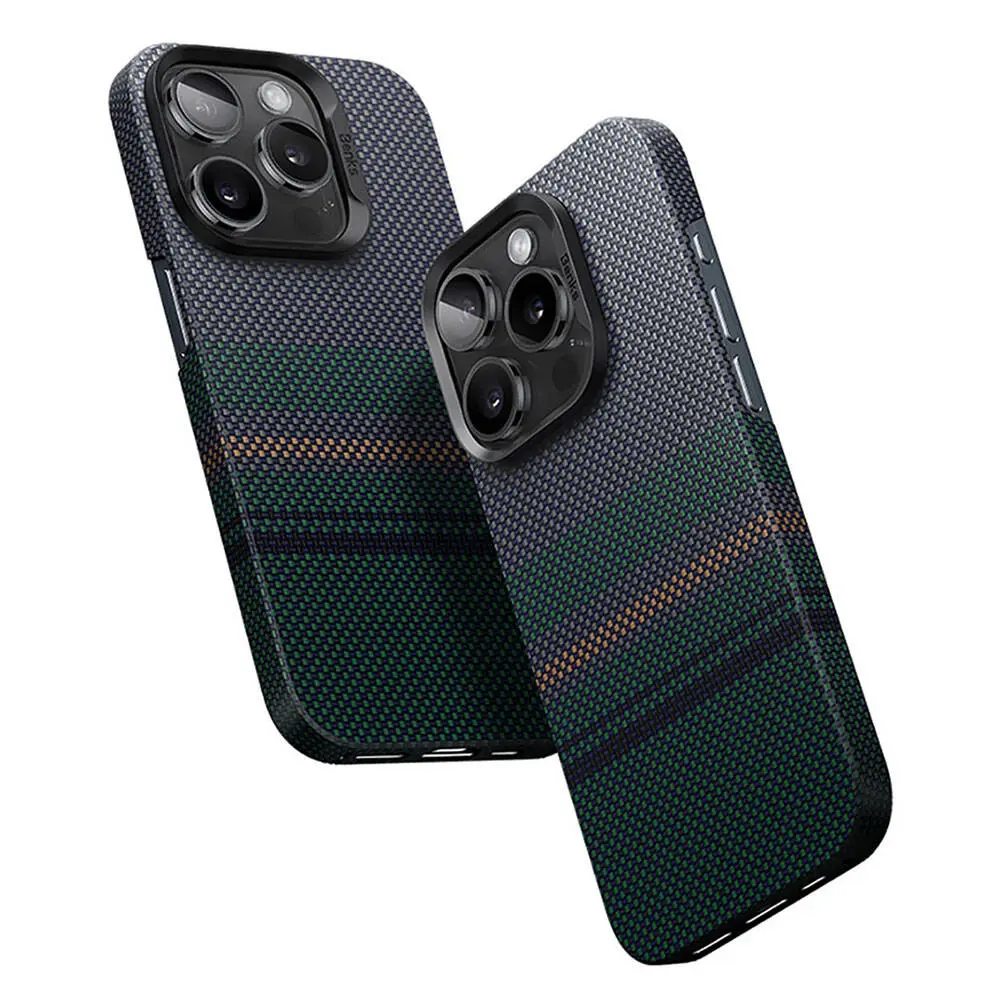 iPhone 15 Pro Max MagSafe Uyumlu Kevlar Kılıf - Benks Aurora ArmorAir